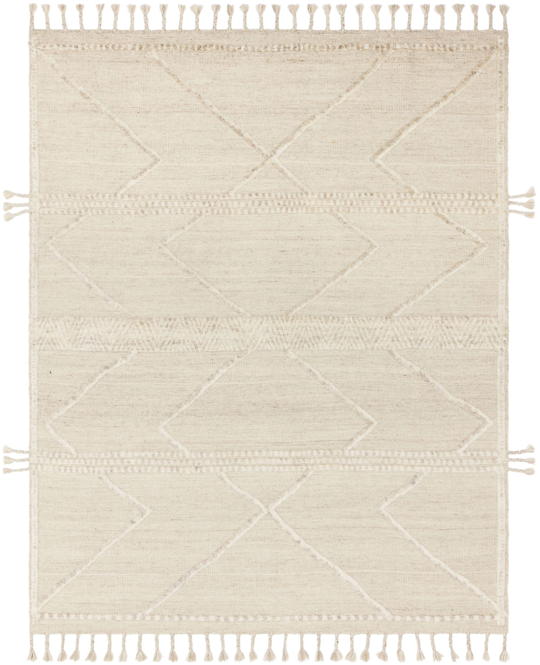 Loloi Iman Beige / Beige / Ivory Rug