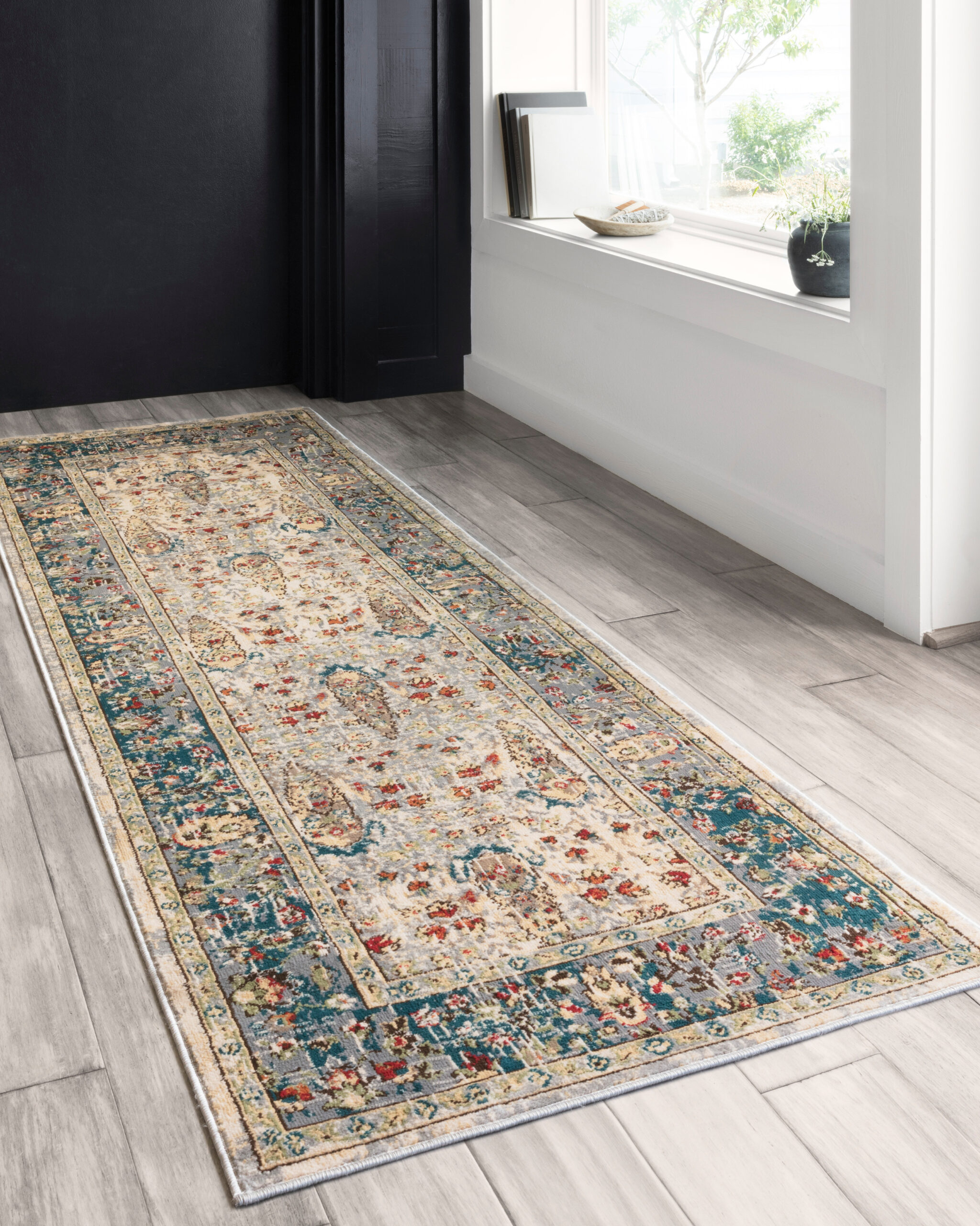 Loloi II Isadora Sand Sand / Steel Rug