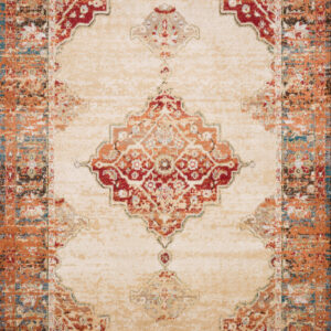 Loloi II Isadora Ant. Ivory / Sunset Rug