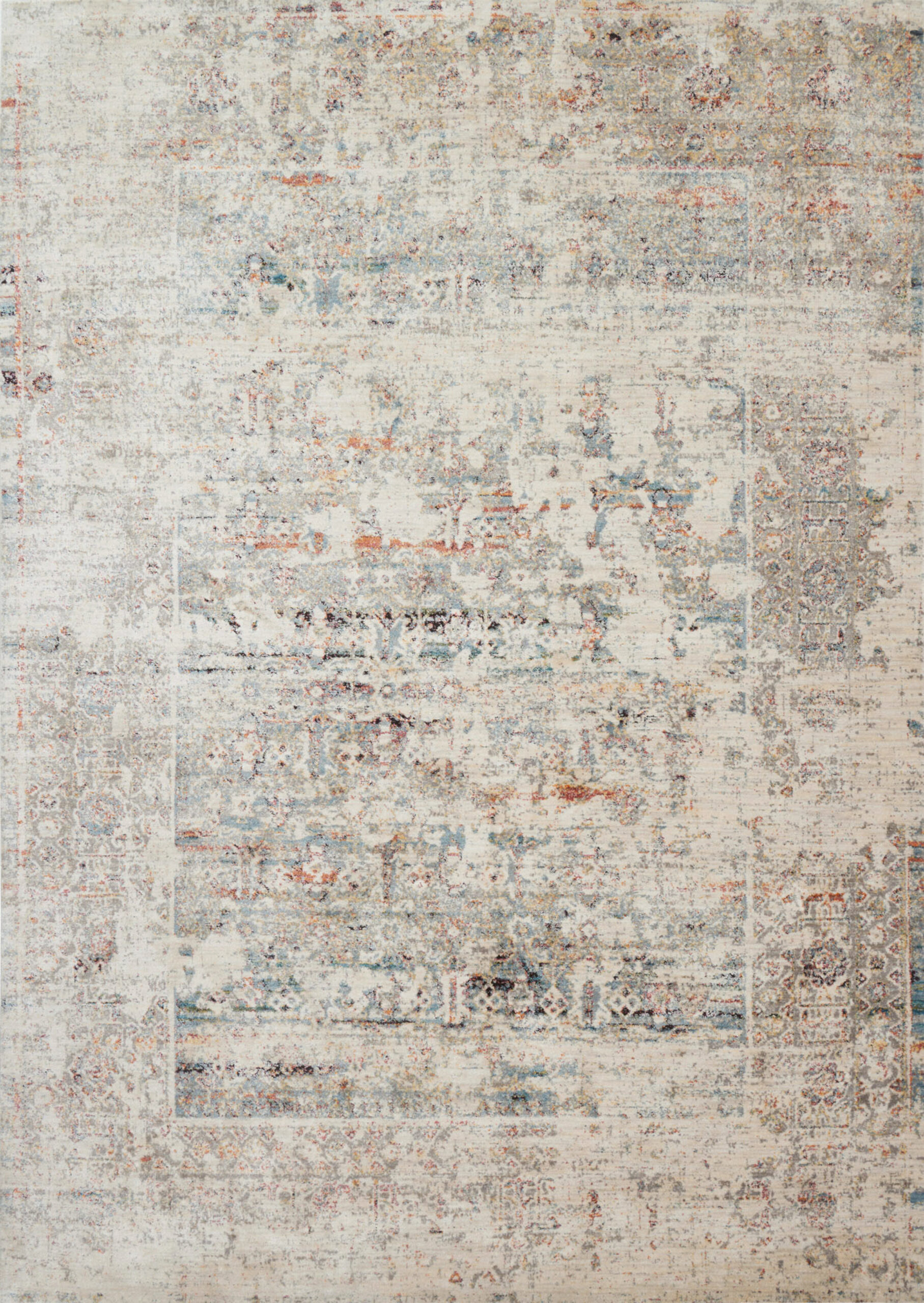 Loloi Javari Ivory / Ivory / Granite Rug