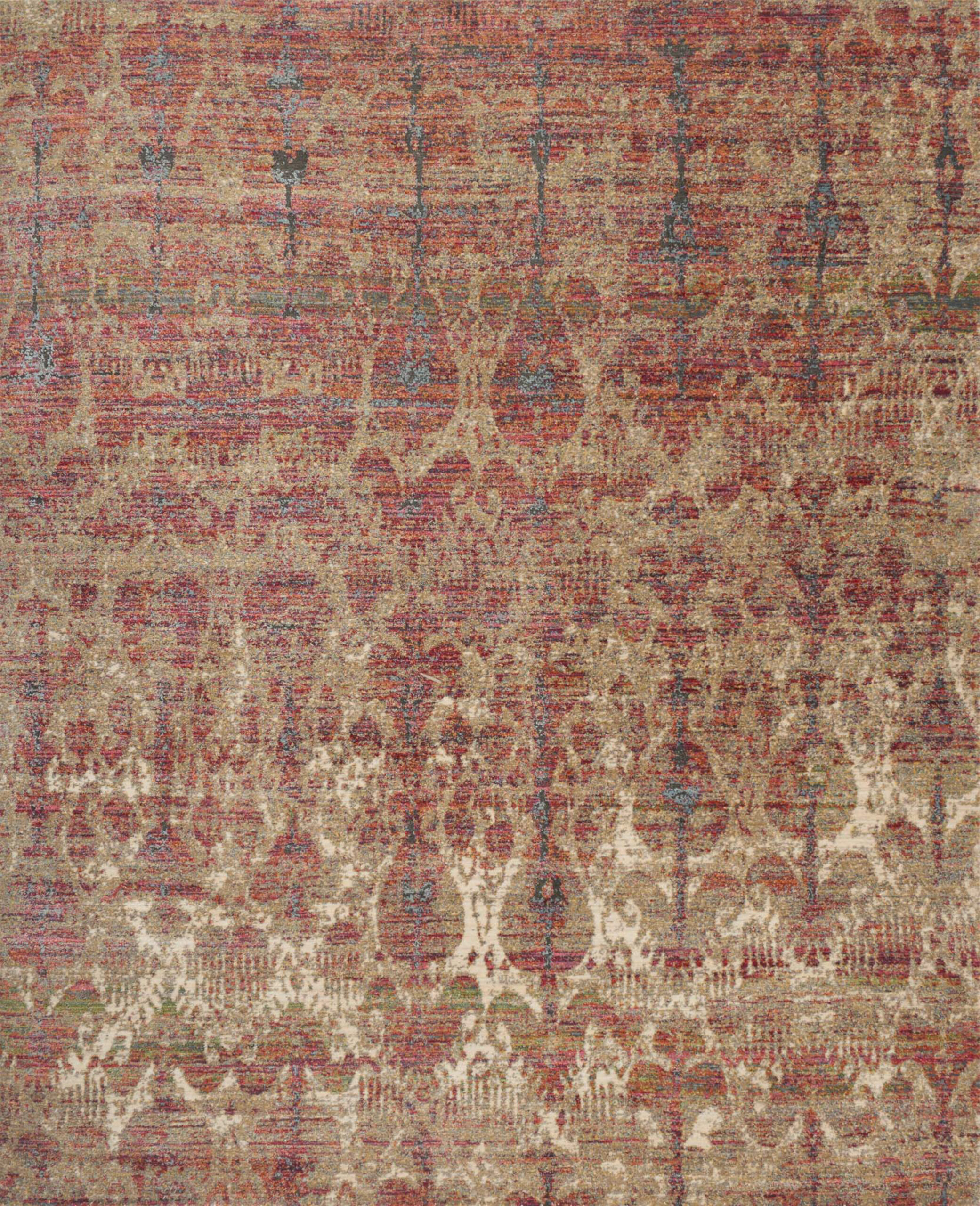 Loloi Javari Drizzle / Drizzle / Berry Rug