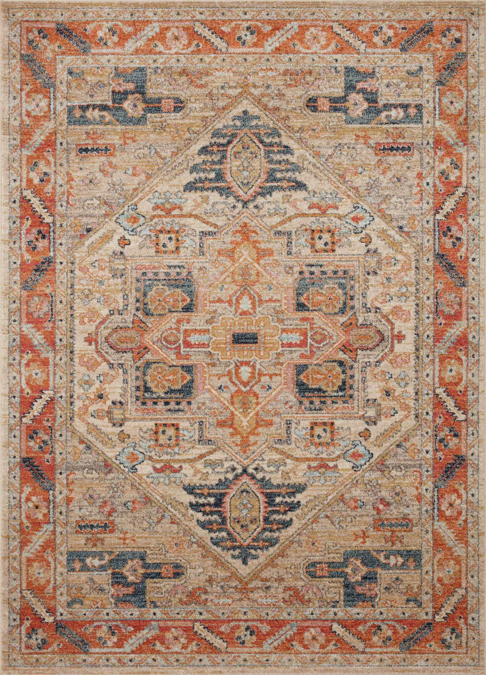 Loloi II Jocelyn Sand Sand / Multi Rug