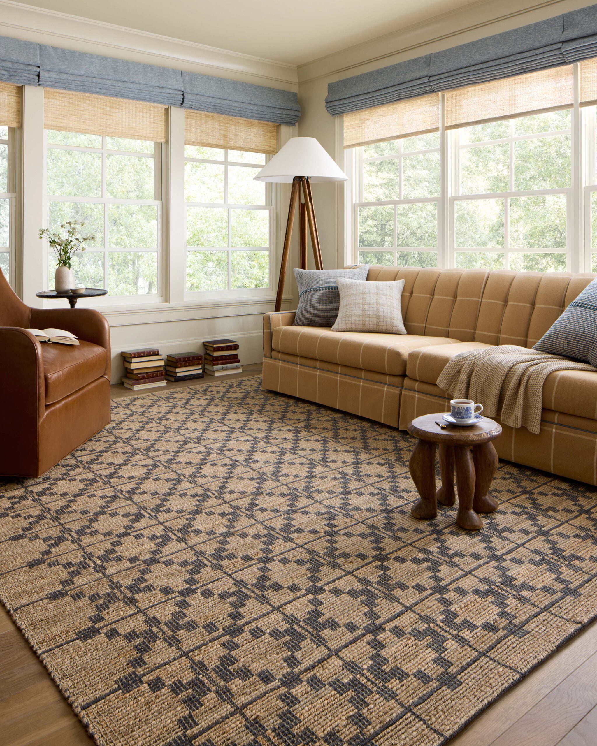 Chris Loves Julia x Natural / Graphite Rug