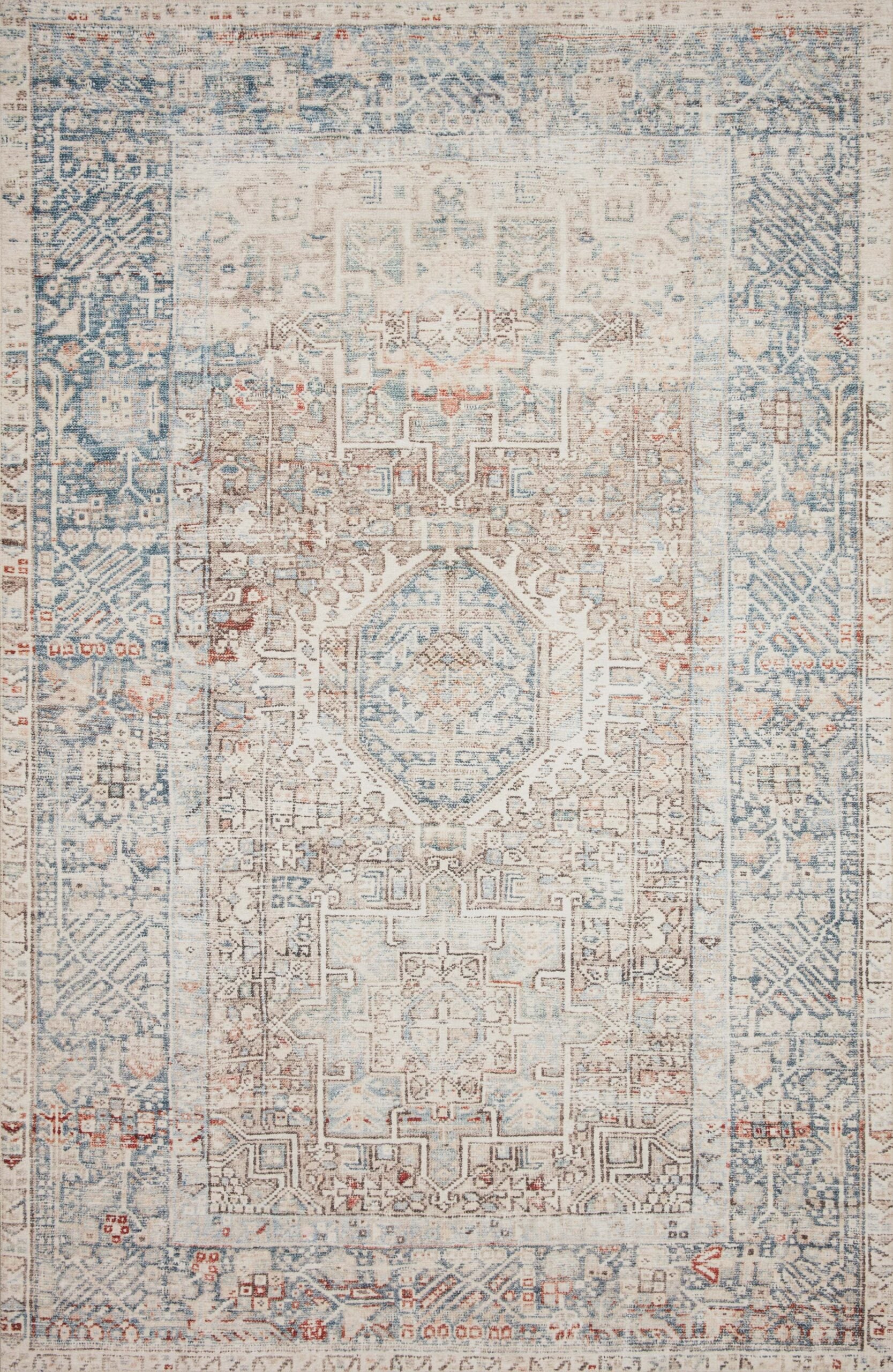 Chris Loves Julia x Natural / Ocean Rug