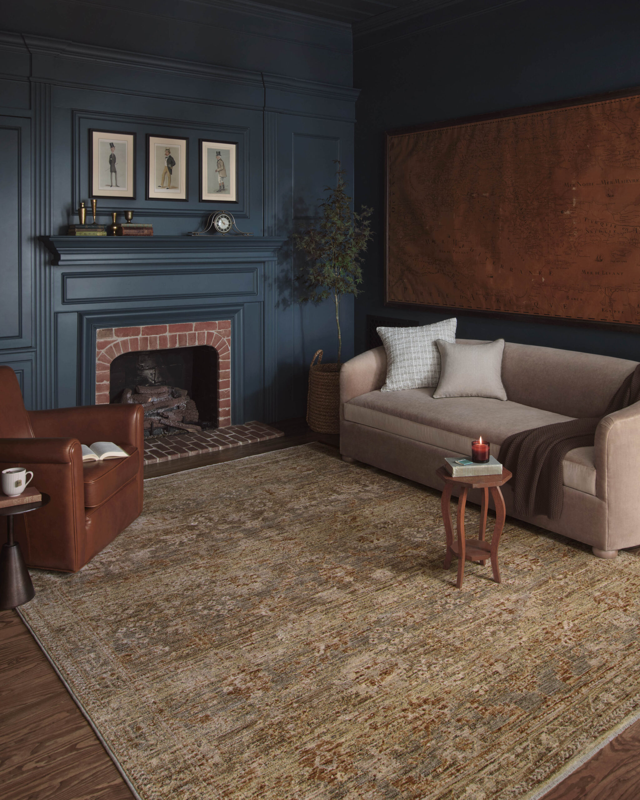 Magnolia Home by Joanna Antique Motifs Orange Rug