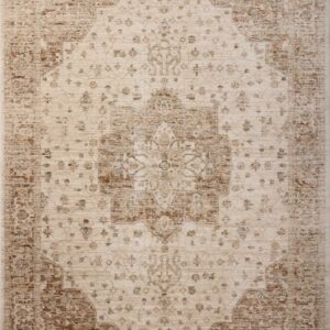 Magnolia Home by Joanna Beige Area Rug with Motif