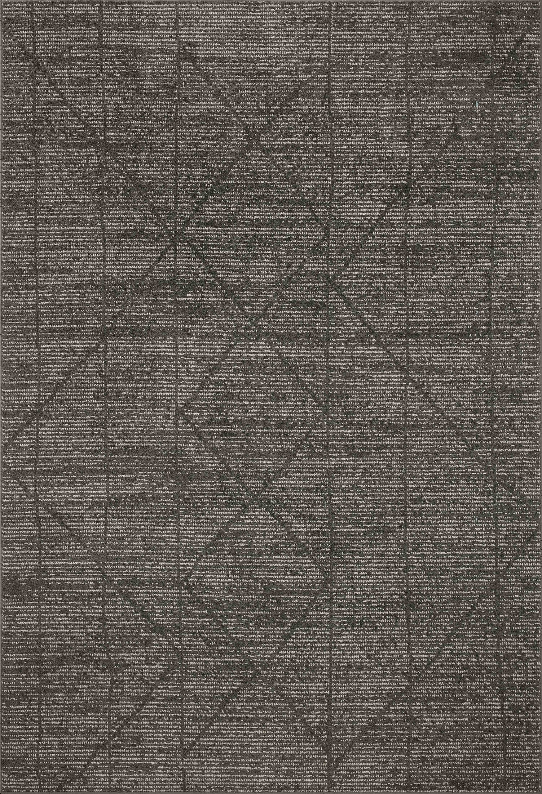 Loloi II Kamala Charcoal Charcoal / Ivory Rug