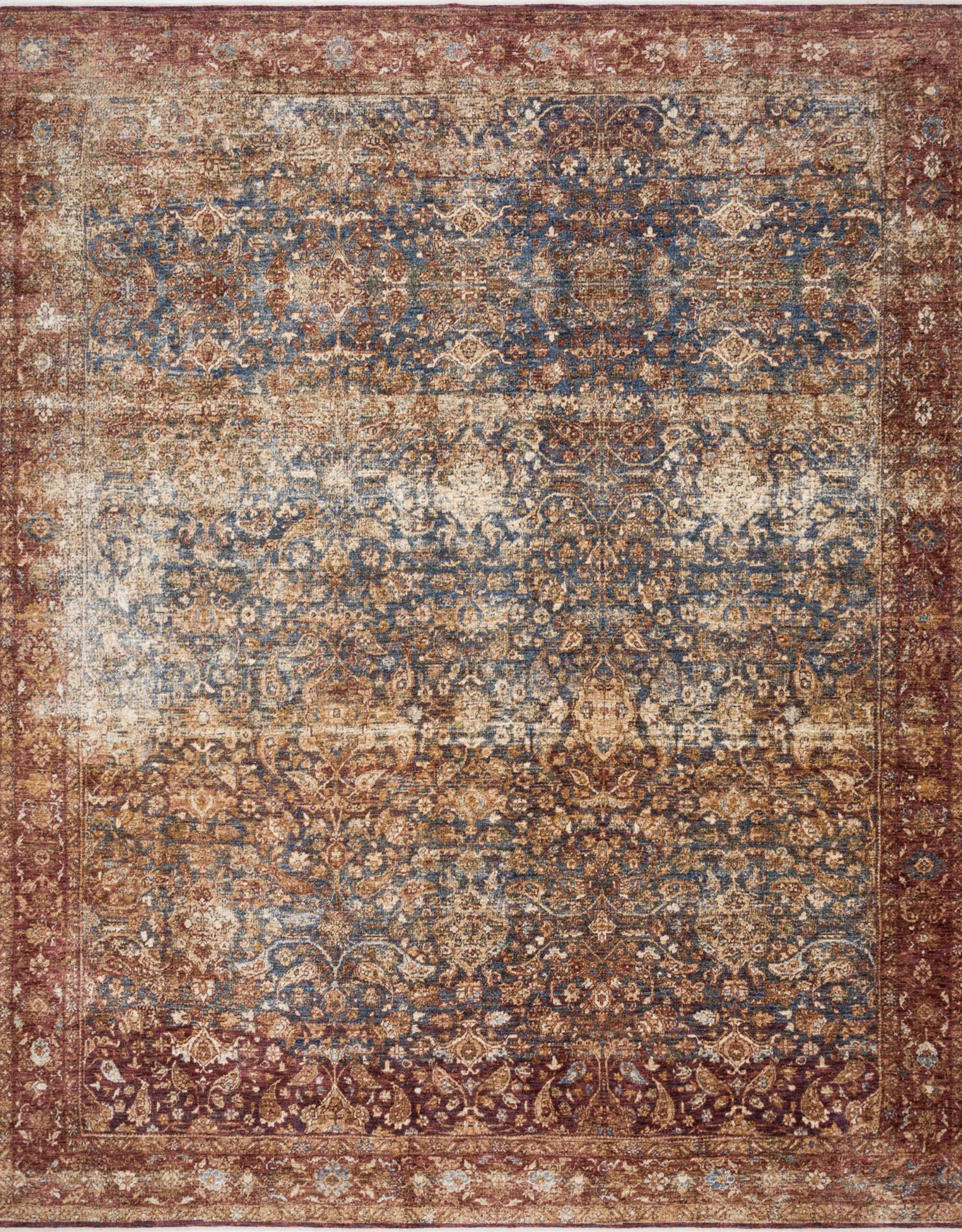 Magnolia Home By Joanna Denim / Brick Rug