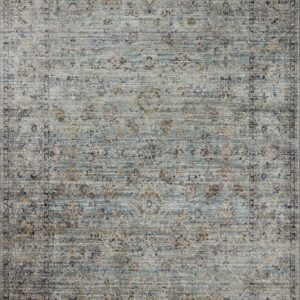 Jean Stoffer x Loloi Ocean / Gold Rug