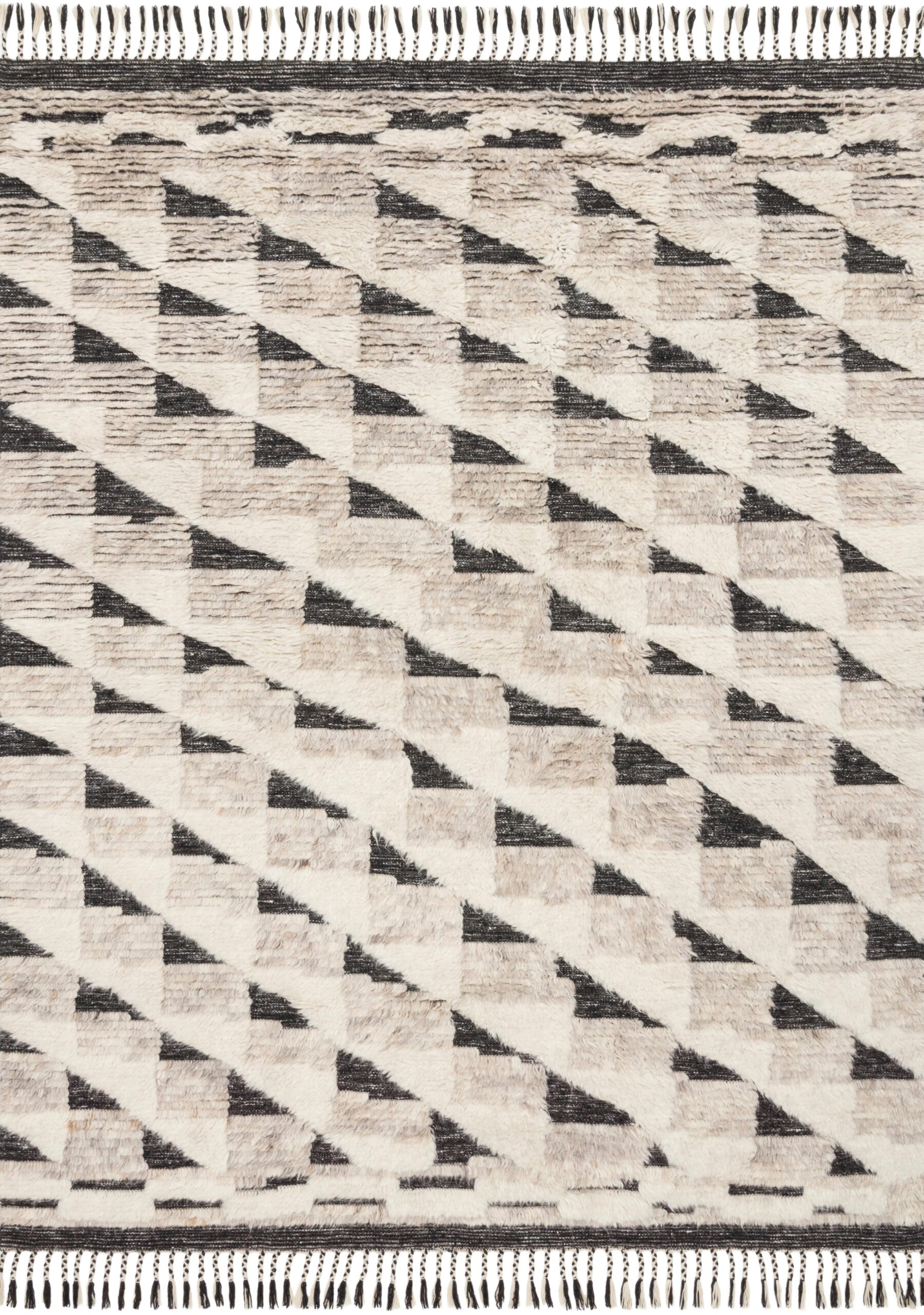 Loloi Khalid Natural / Natural / Black Rug