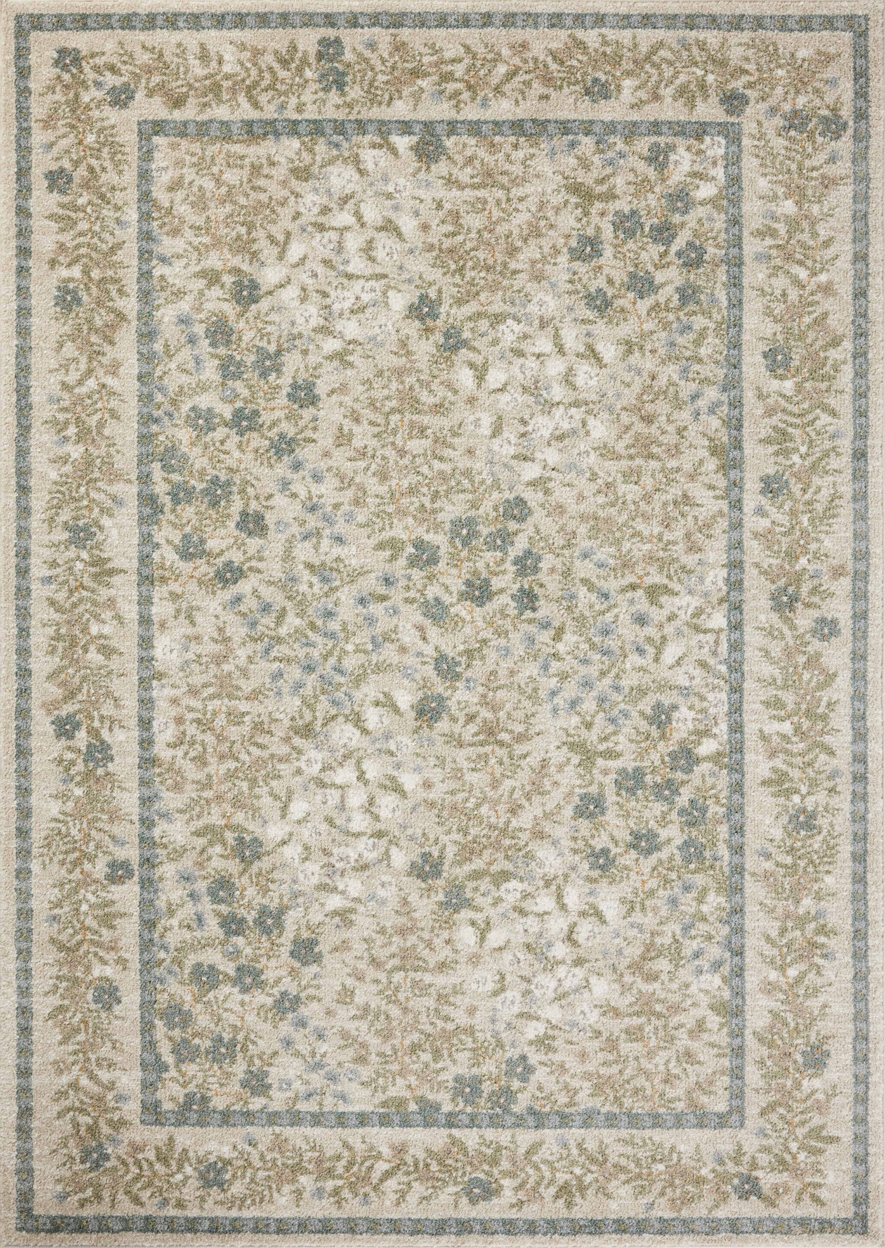 Rifle Paper Co.| Loloi Laurel Cream Rug