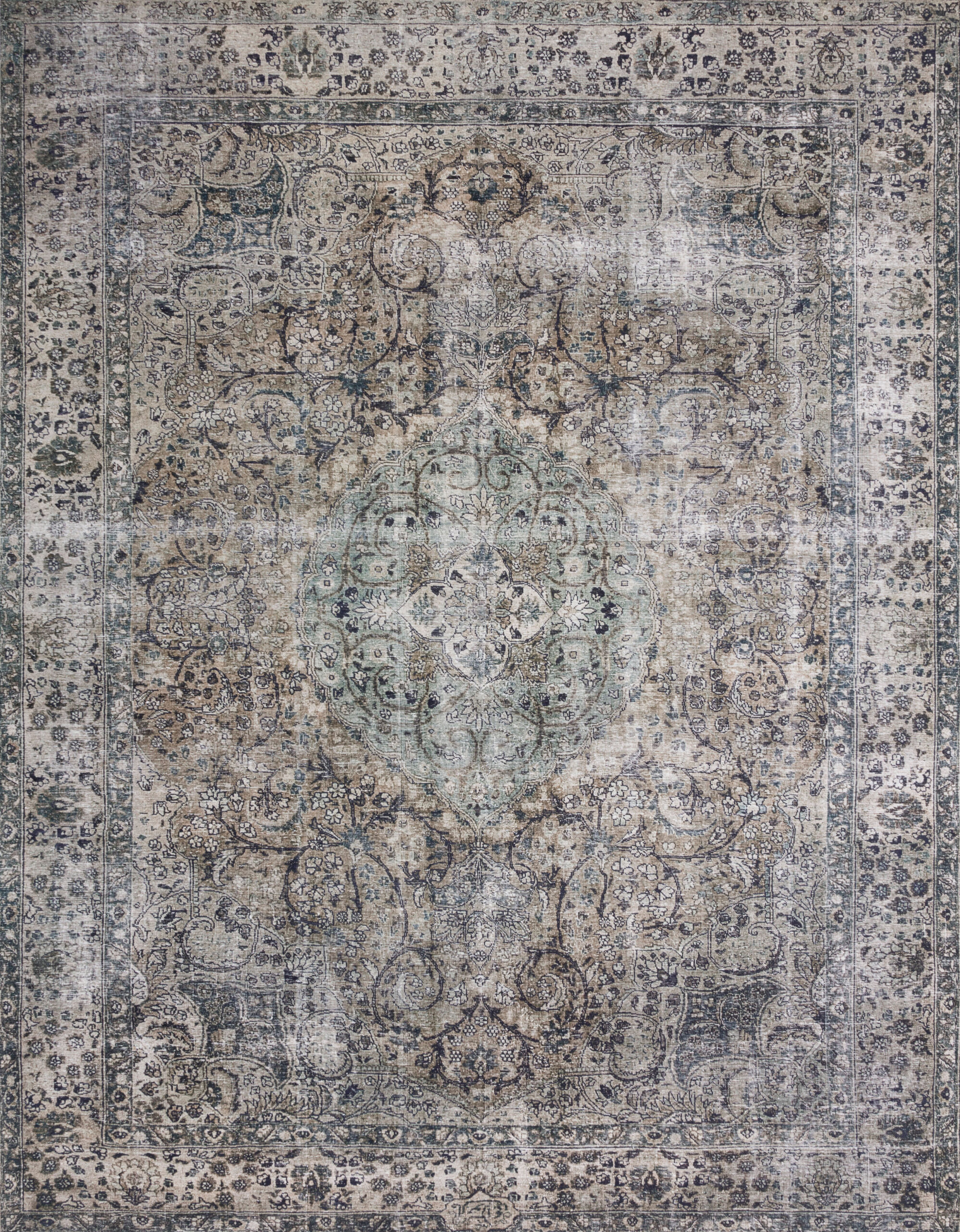 Loloi II Layla Taupe Taupe / Stone Rug