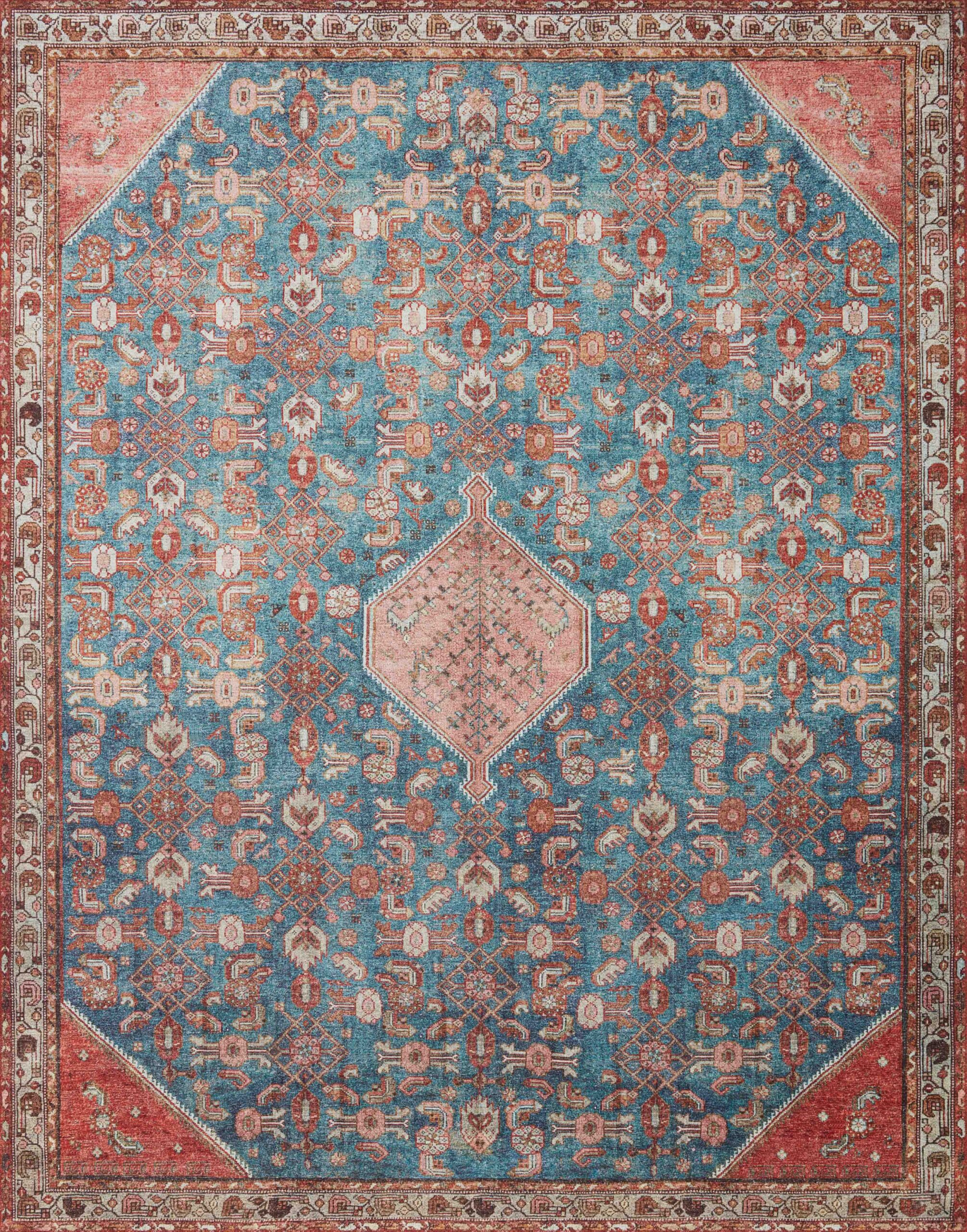 Loloi II Layla Marine Marine / Clay Rug