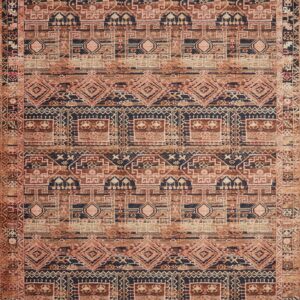 Loloi II Layla Mocha Mocha / Blush Rug