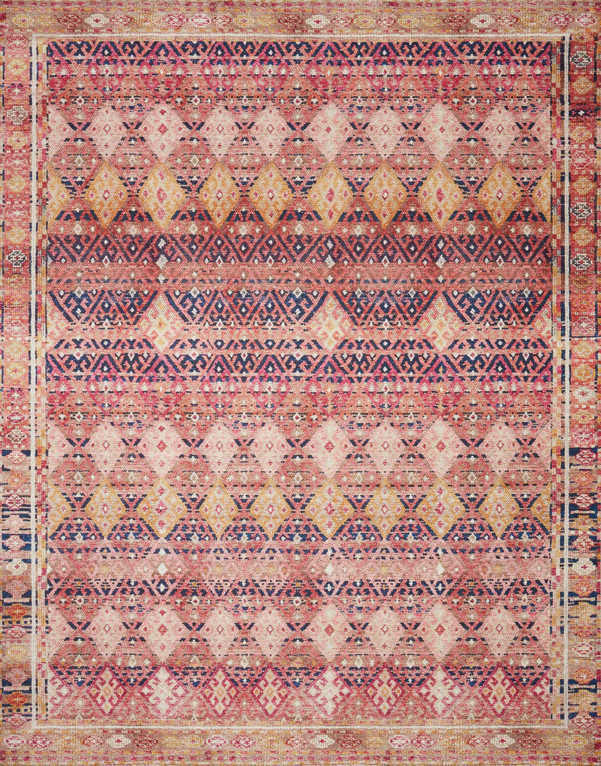 Loloi II Layla Magenta Magenta / Multi Rug