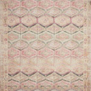 Loloi II Layla Pink Pink / Lagoon Rug
