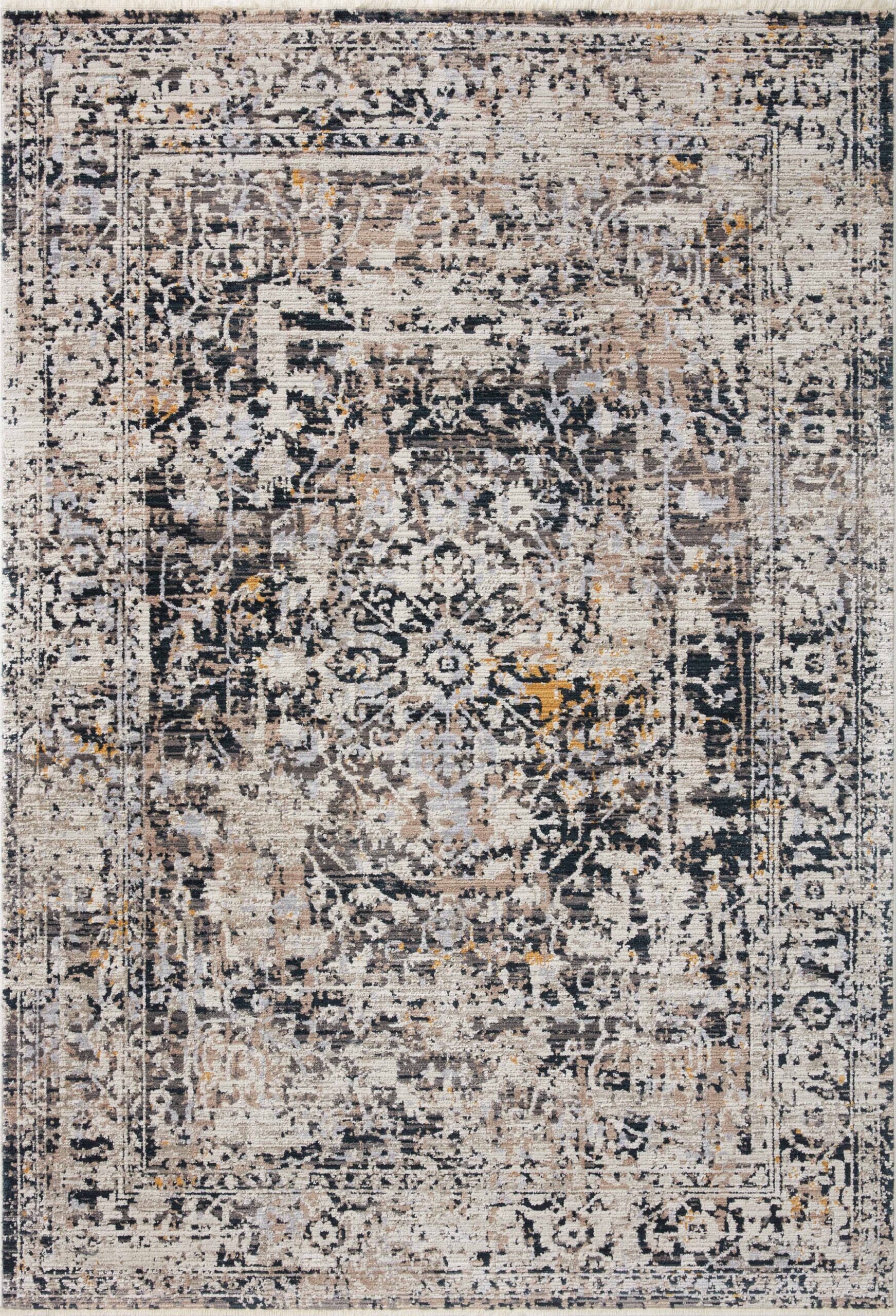 Loloi Leigh Charcoal / Charcoal / Taupe Rug
