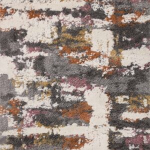 Loloi Levitt Shag Grey Grey / Multi Rug