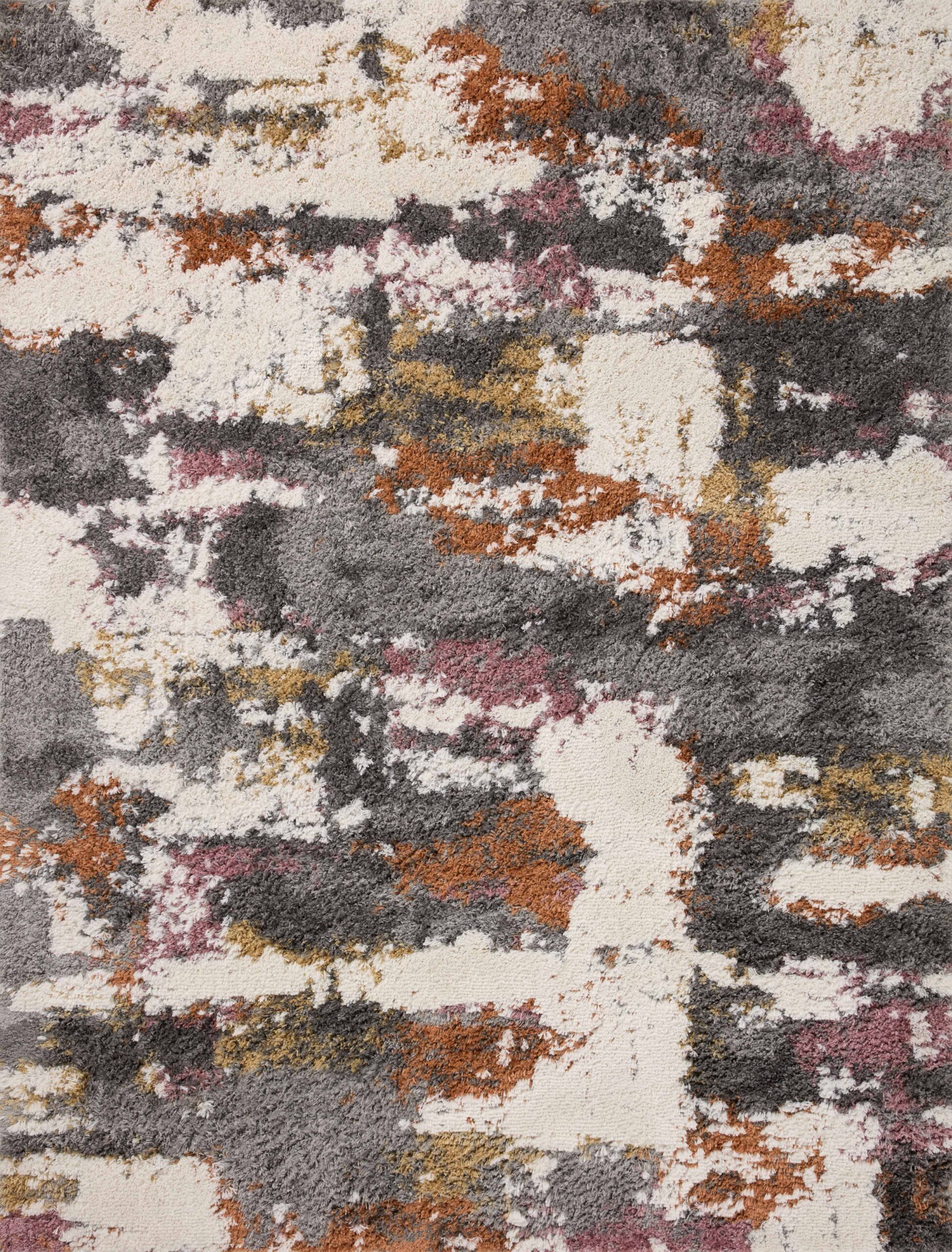 Loloi Levitt Shag Grey Grey / Multi Rug