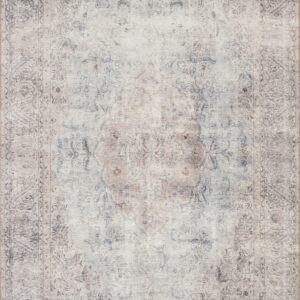 Loloi II Loren Silver Silver / Slate Rug