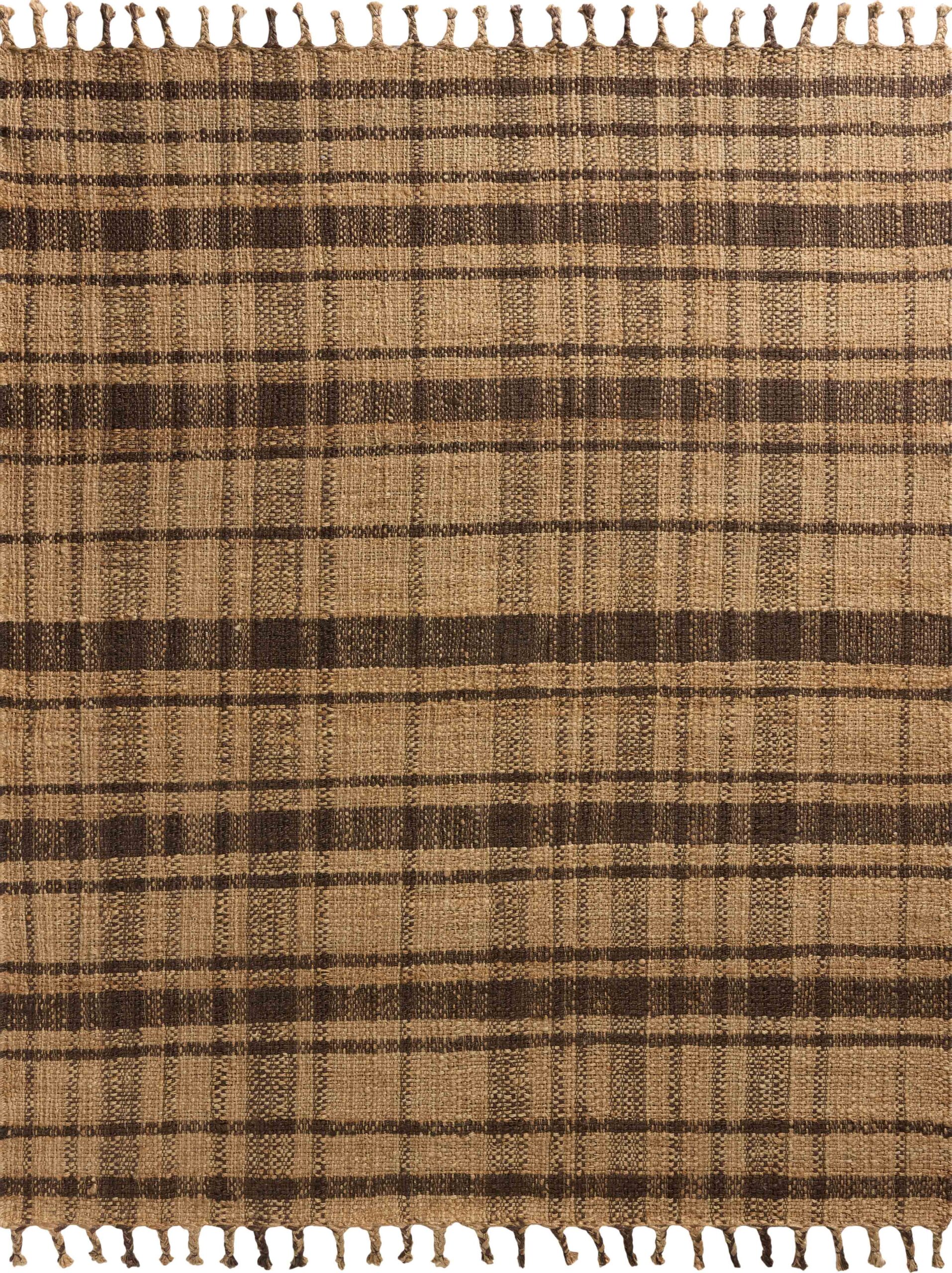 Magnolia Home by Joanna Natural / Espresso Rug