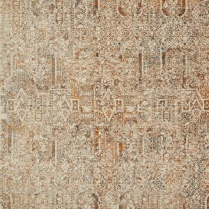 Loloi Lourdes Ivory / Ivory / Orange Rug
