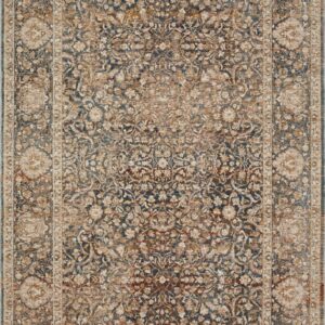 Loloi Lourdes Charcoal / Charcoal / Ivory Rug