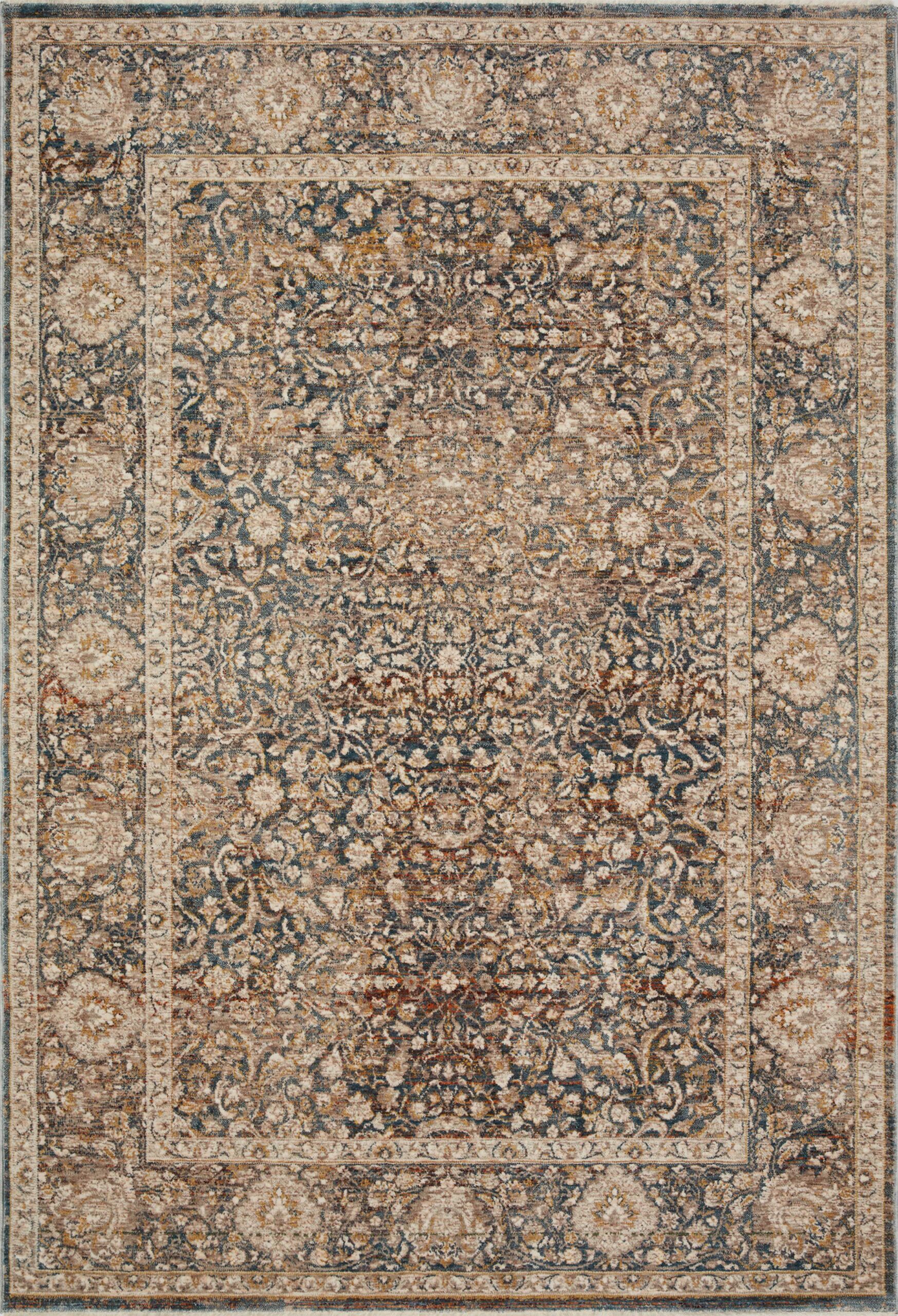 Loloi Lourdes Charcoal / Charcoal / Ivory Rug
