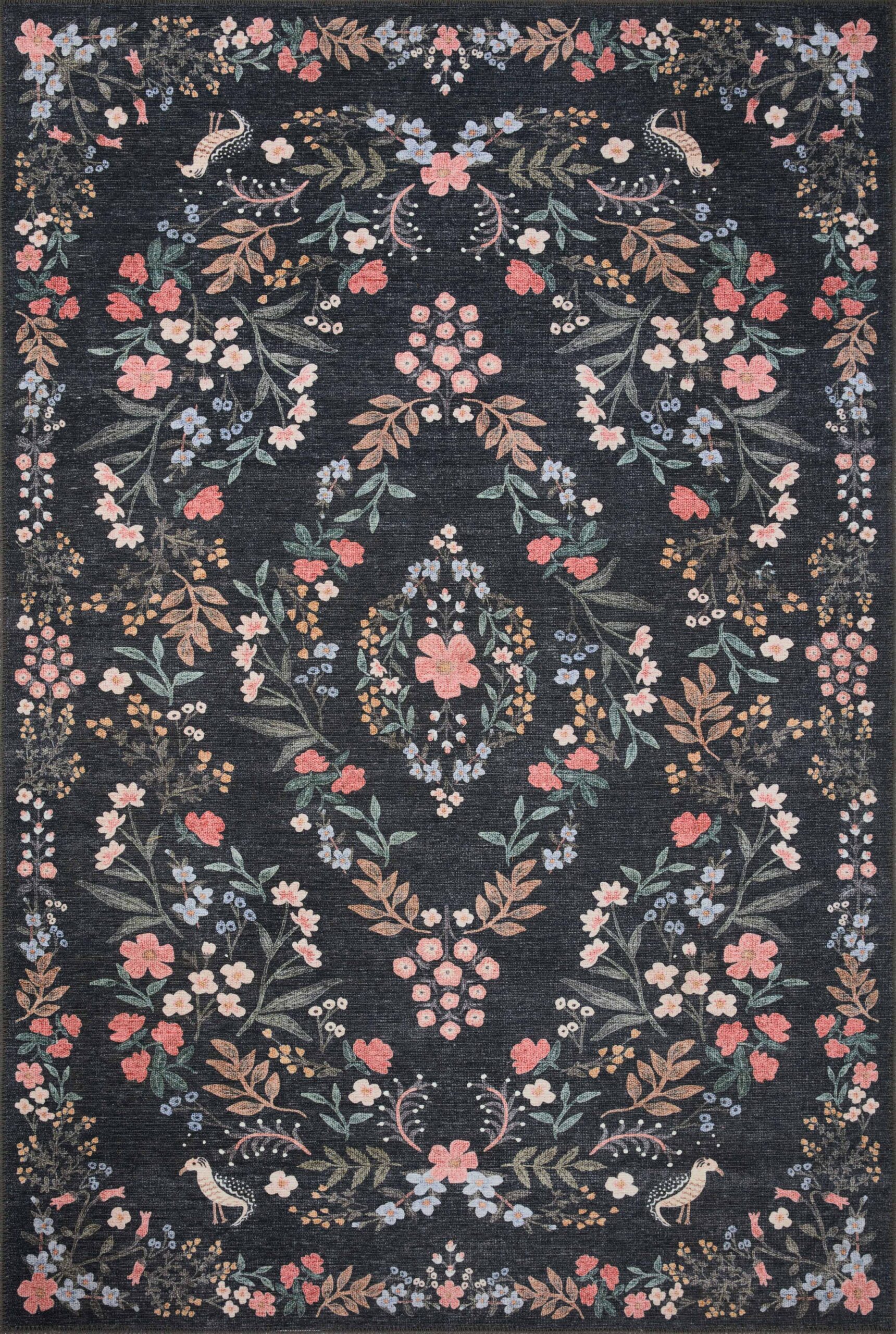 Rifle Paper Co. x Loloi Maison Collection Signature Floral Pattern Rug