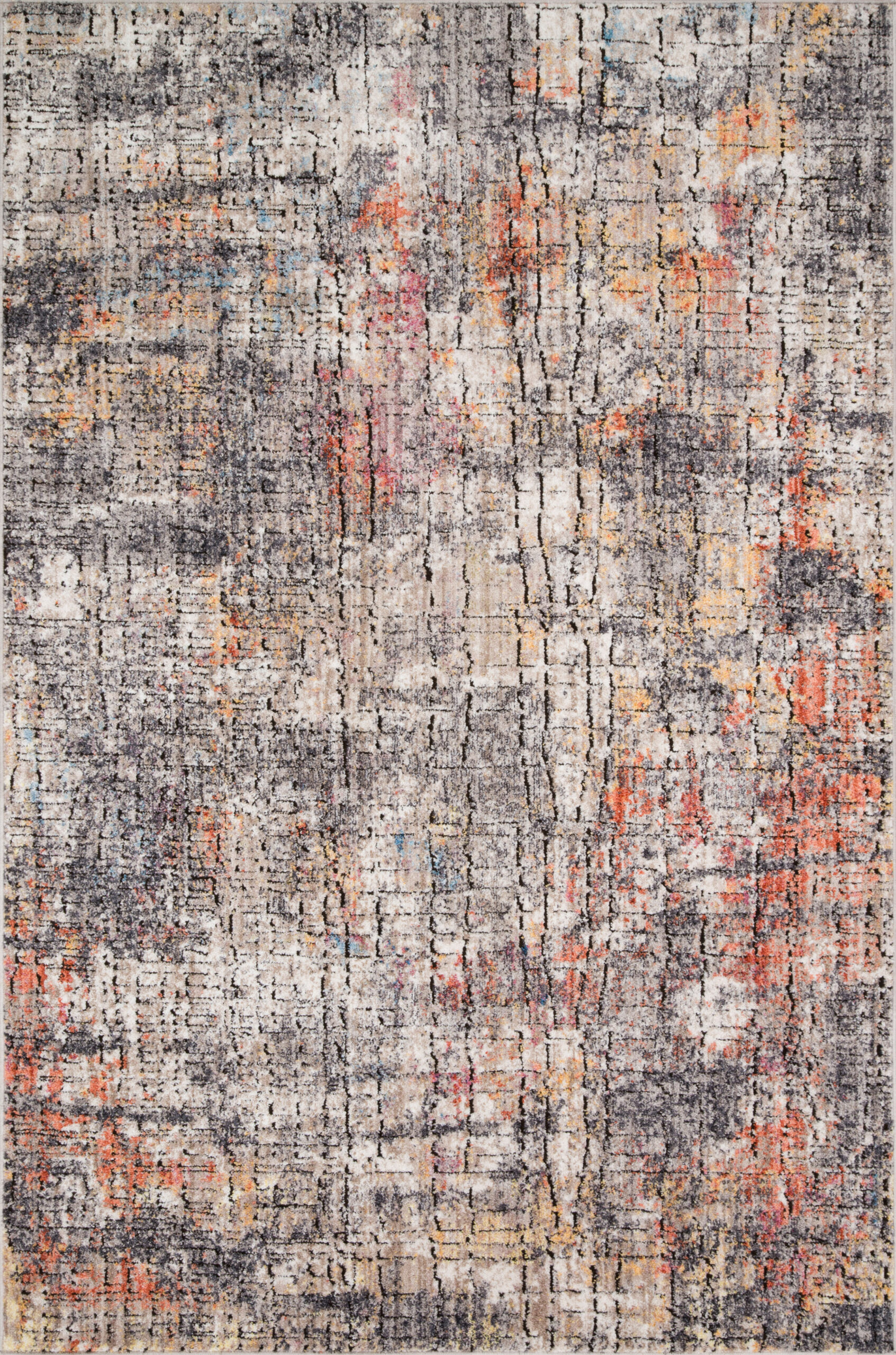Loloi Medusa Graphite / Graphite / Sunset Rug