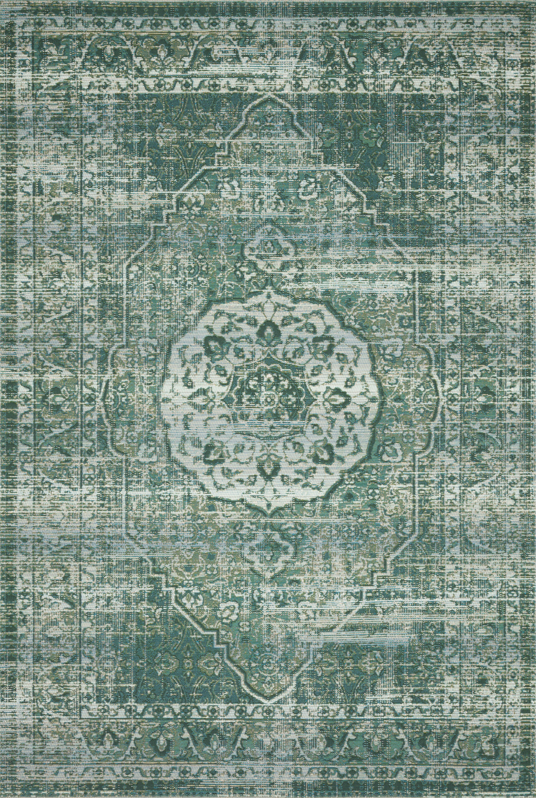 Loloi Mika Green / Green / Mist Rug