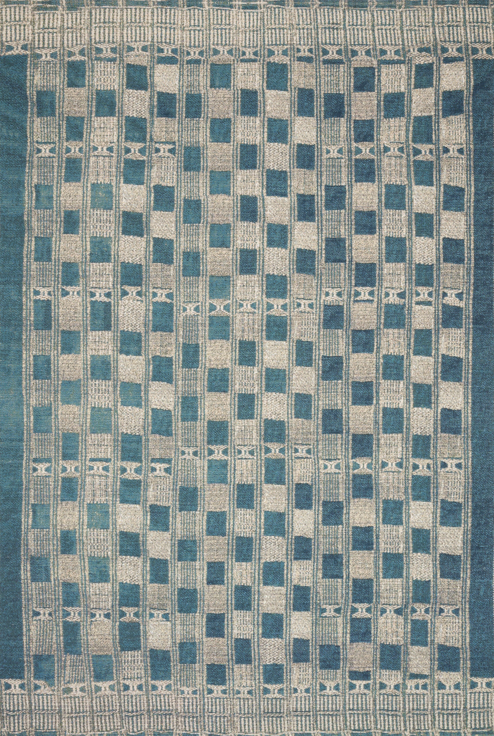 Loloi Mika Blue / Blue / Ivory Rug
