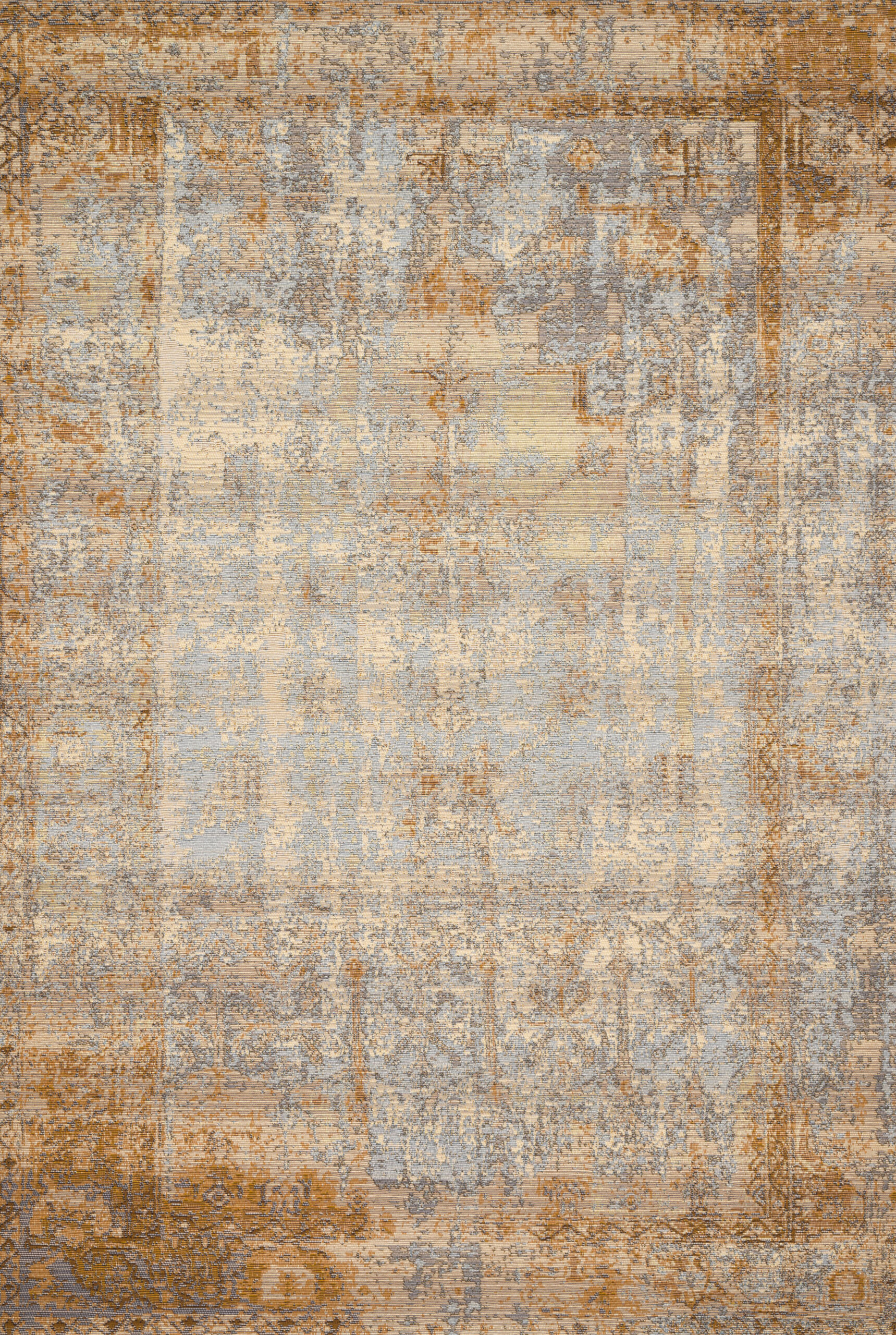 Loloi Mika Ant. Ivory Ivory / Copper Rug