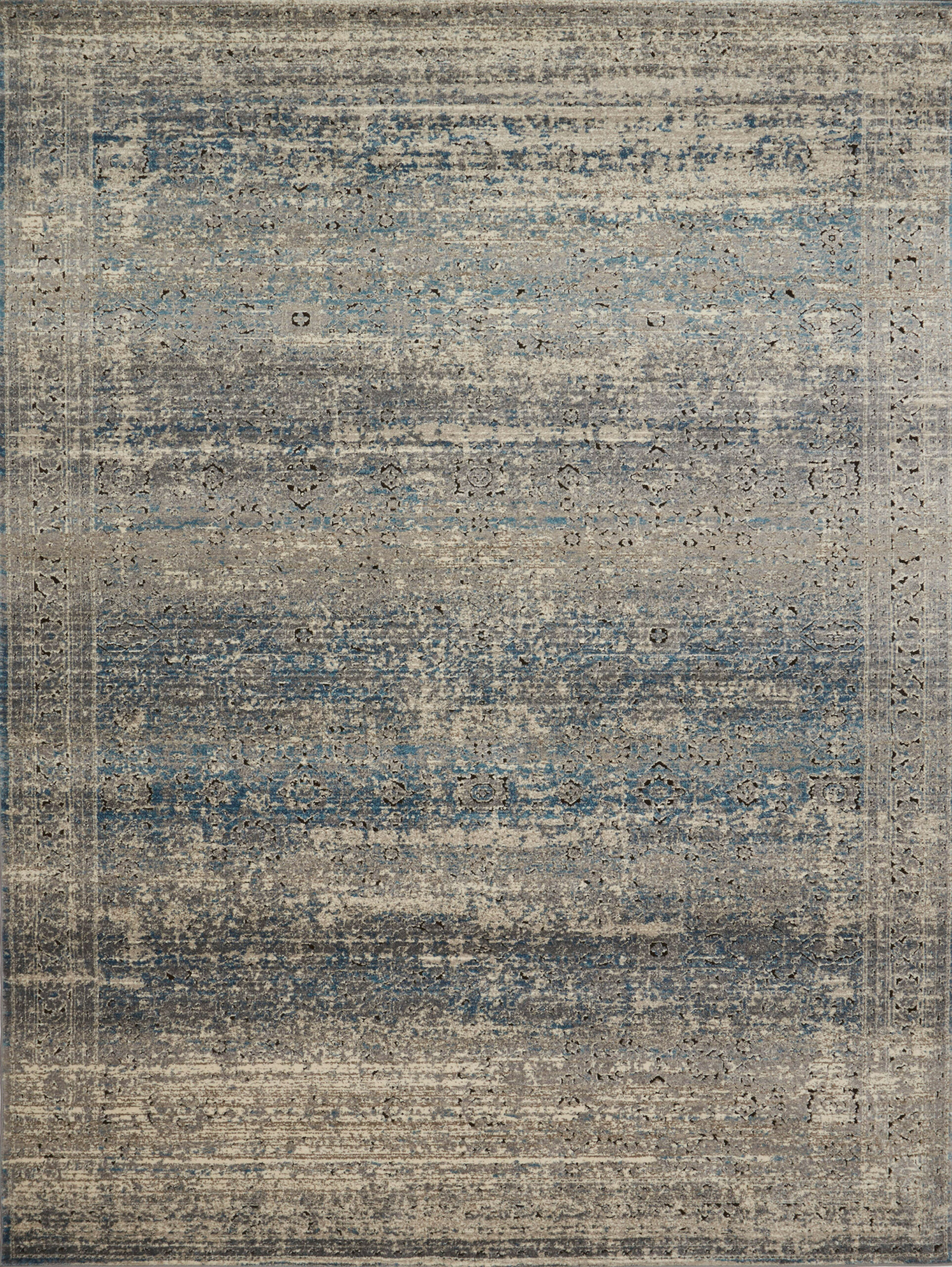 Loloi Millennium Grey / Grey / Blue Rug