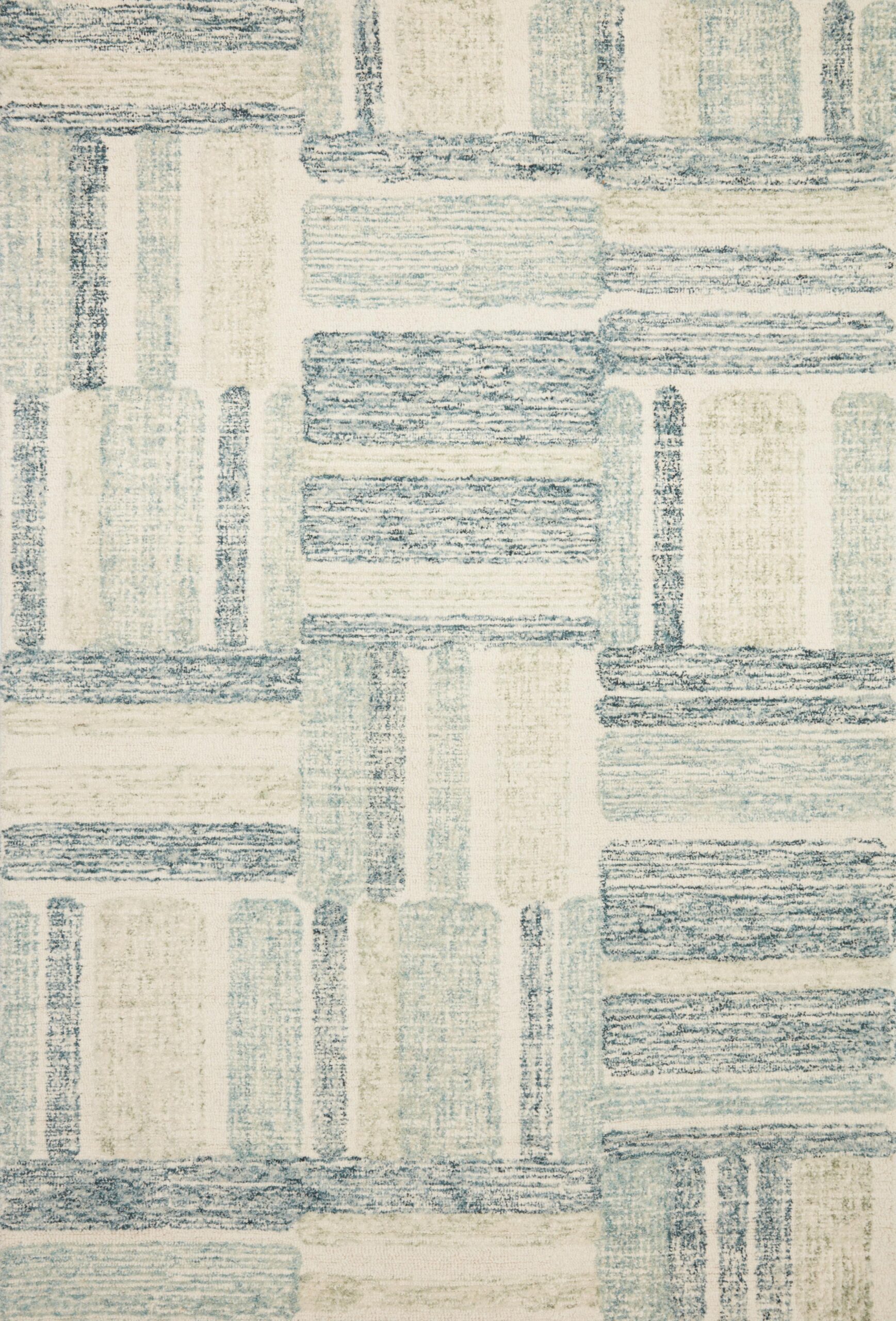 Loloi Milo Aqua /  Slate Rug