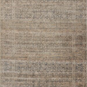 Amber Lewis x Loloi Navy / Blush Rug