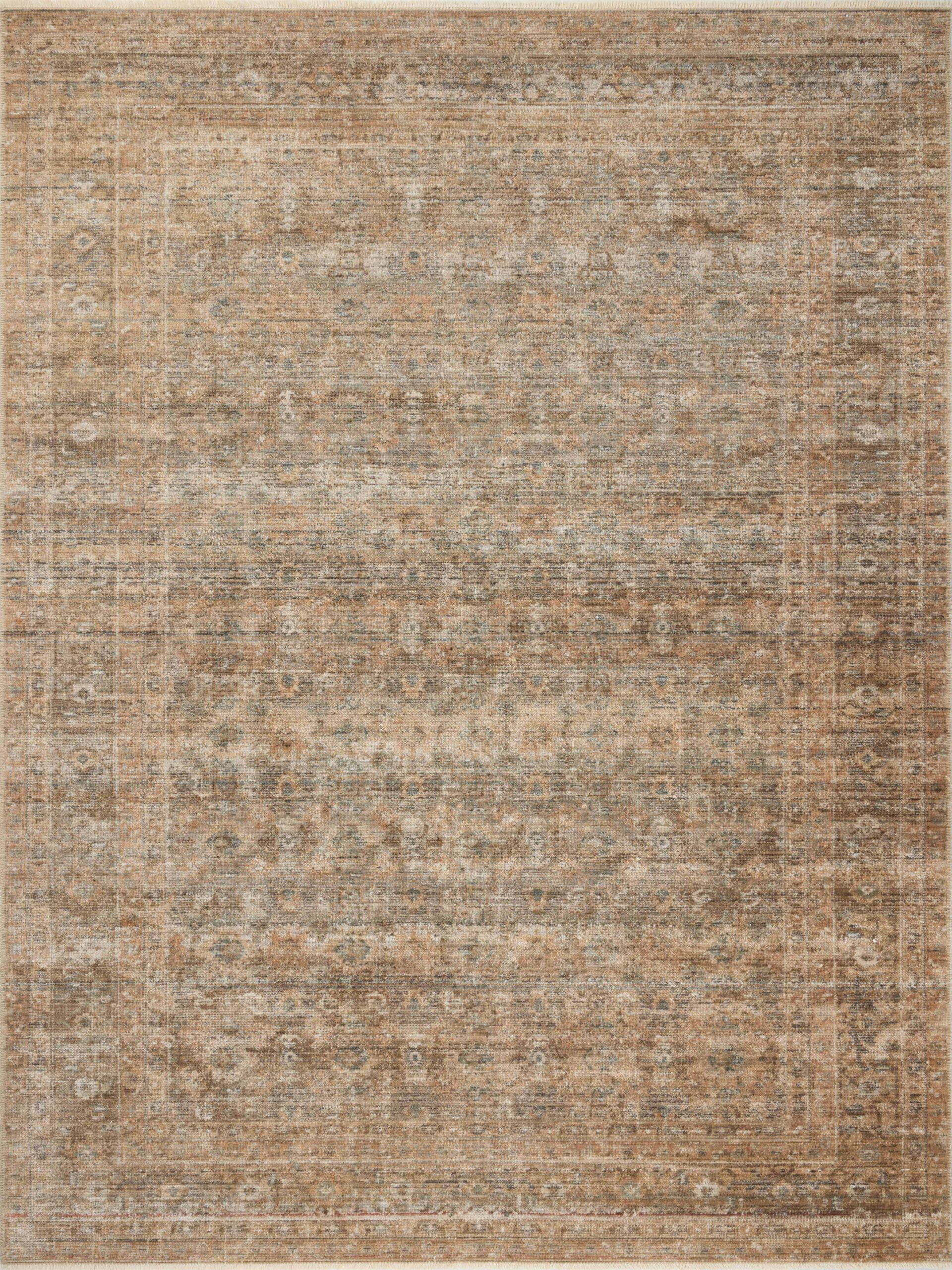 Amber Lewis x Loloi Gold / Blue Rug