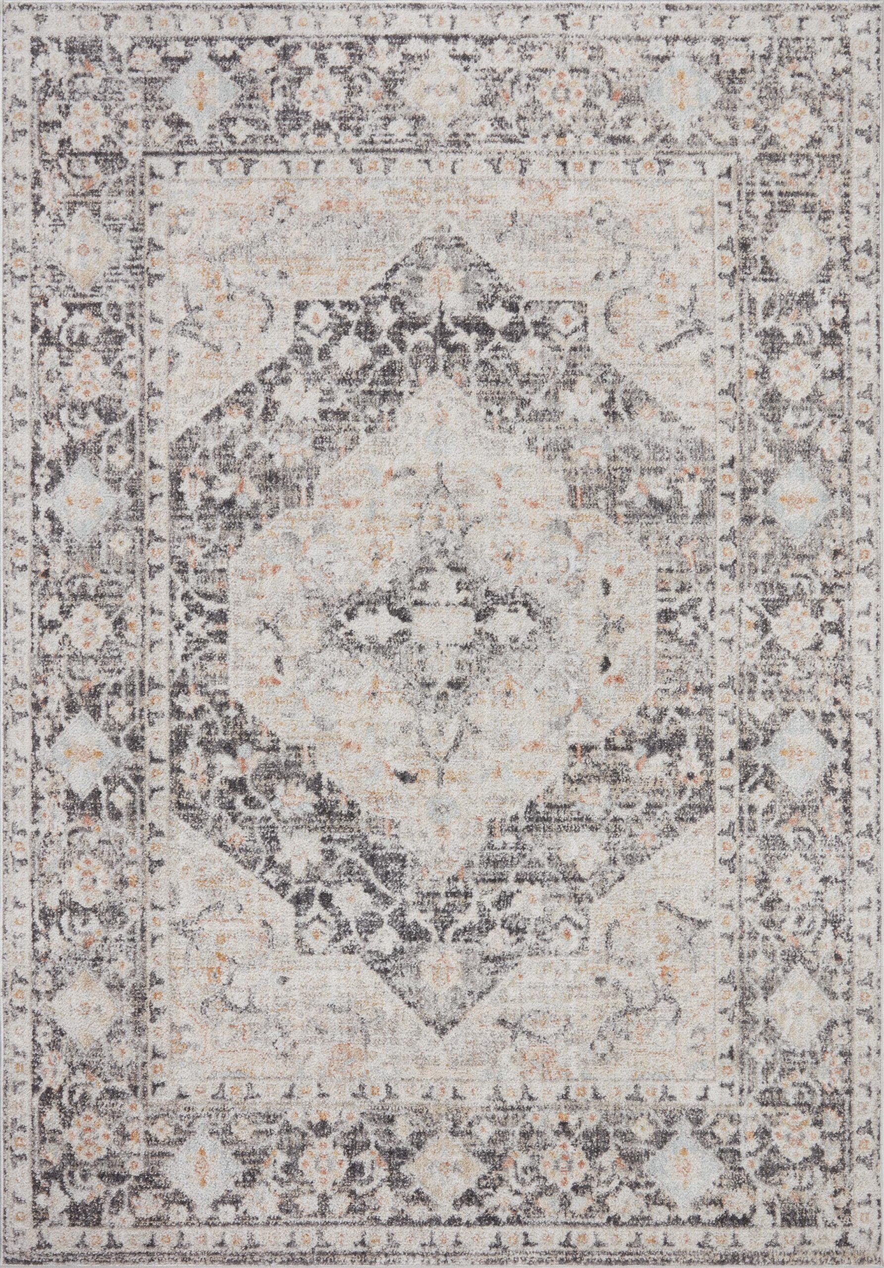 Loloi II Monroe Charcoal Charcoal / Multi Rug