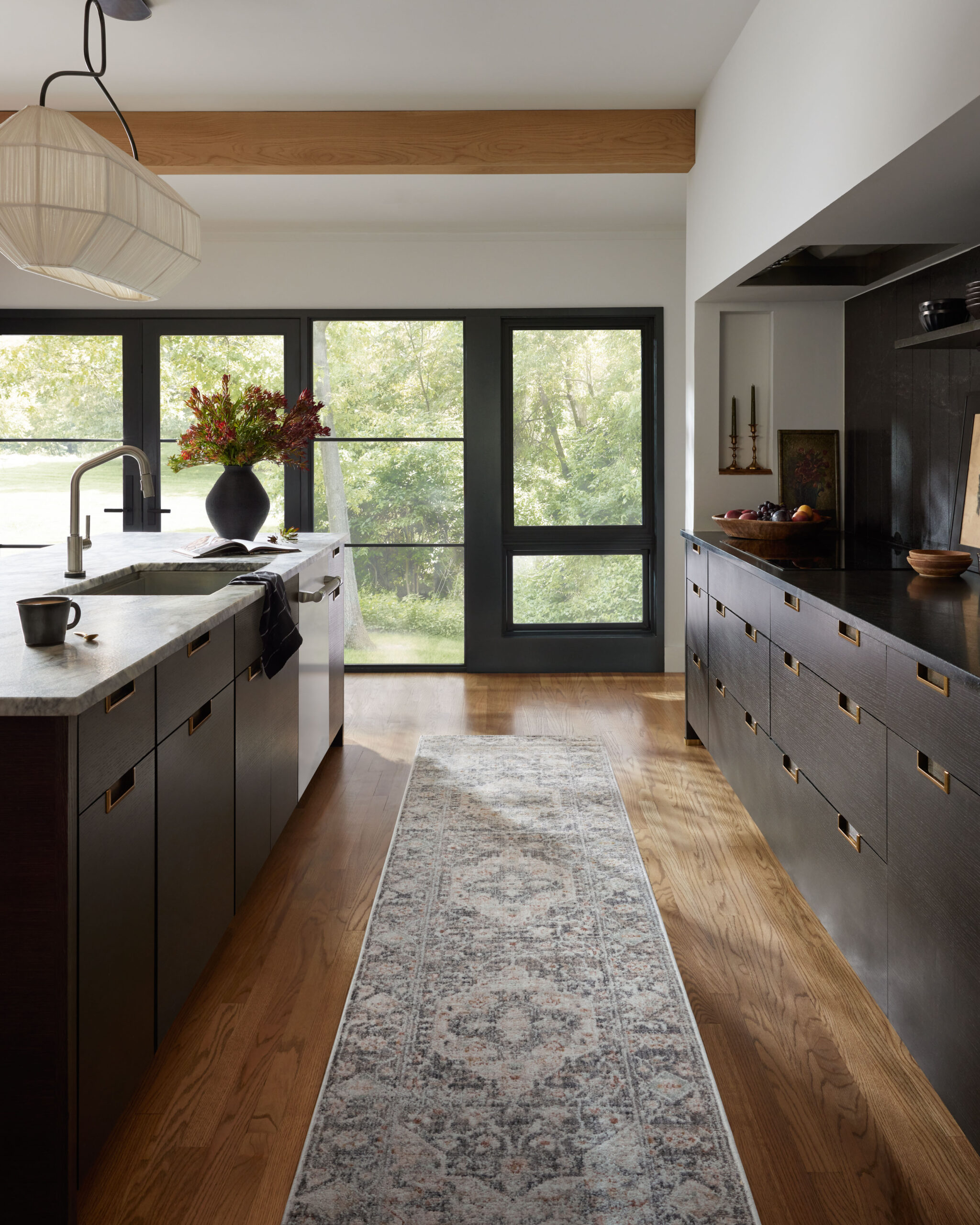Loloi II Monroe Charcoal Charcoal / Multi Rug