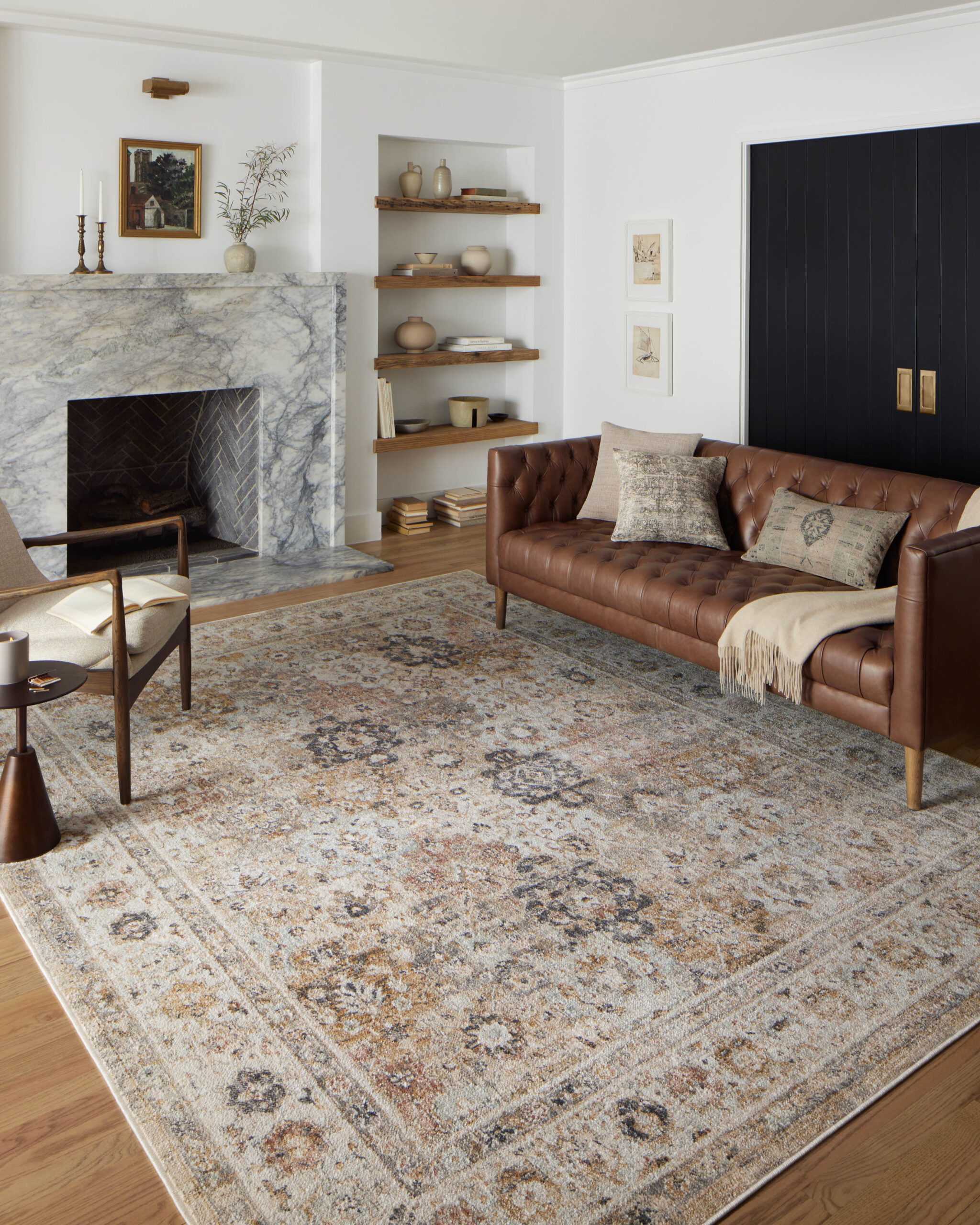 Loloi II Monroe Beige Beige / Multi Rug