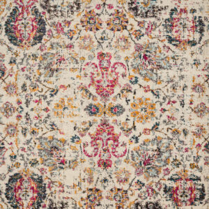 Loloi II Nadia Ivory / Aqua Modern Area Polypropylene Rug