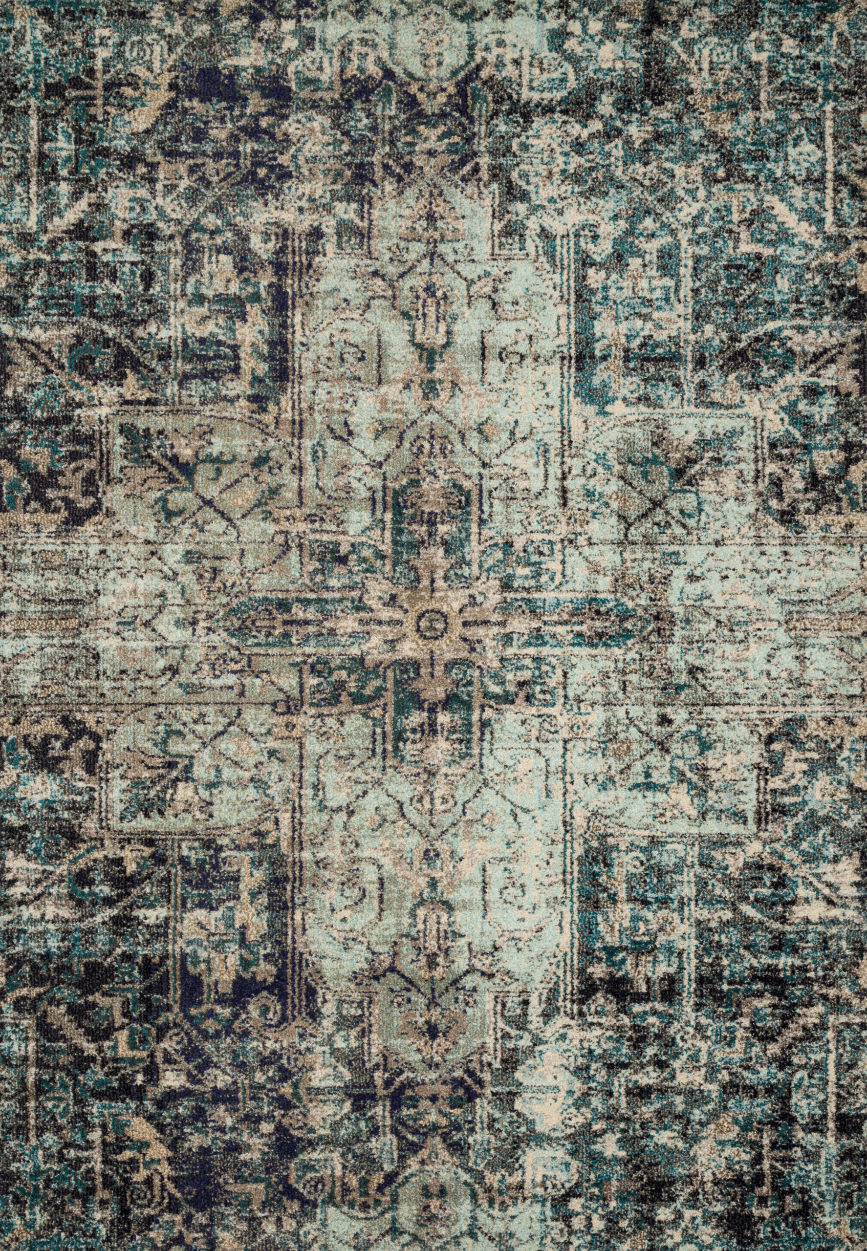 Loloi II Nadia Smoke Smoke / Slate Rug
