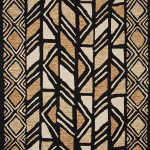 Loloi II Nala Black Black / Beige Rug