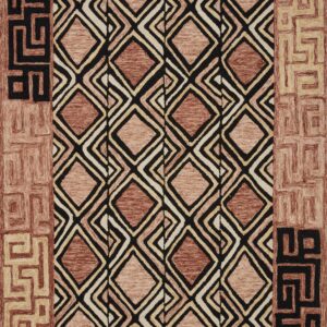 Loloi II Nala Rose Rose / Black Rug