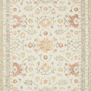 Loloi Norabel Ivory / Ivory / Rust Rug