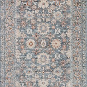 Loloi II Odette Sky Sky / Rust Rug