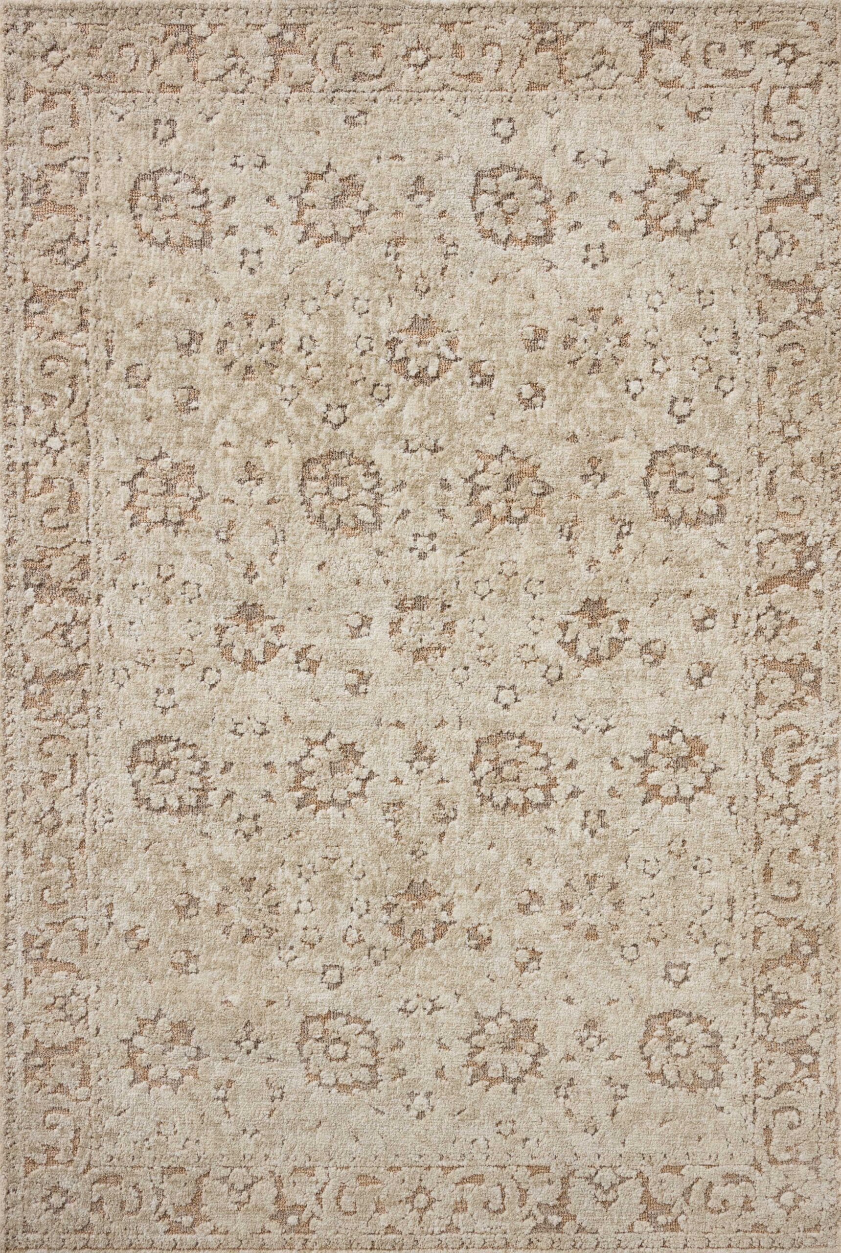Loloi II Percival Natural Natural / Salmon Rug