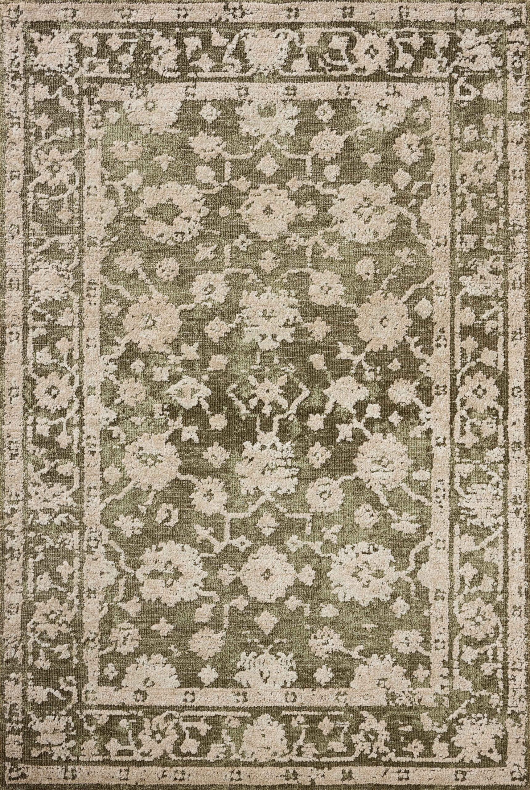 Loloi II Percival Moss Moss / Natural Rug