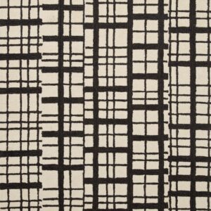 Chris Loves Julia x Black / Ivory Rug