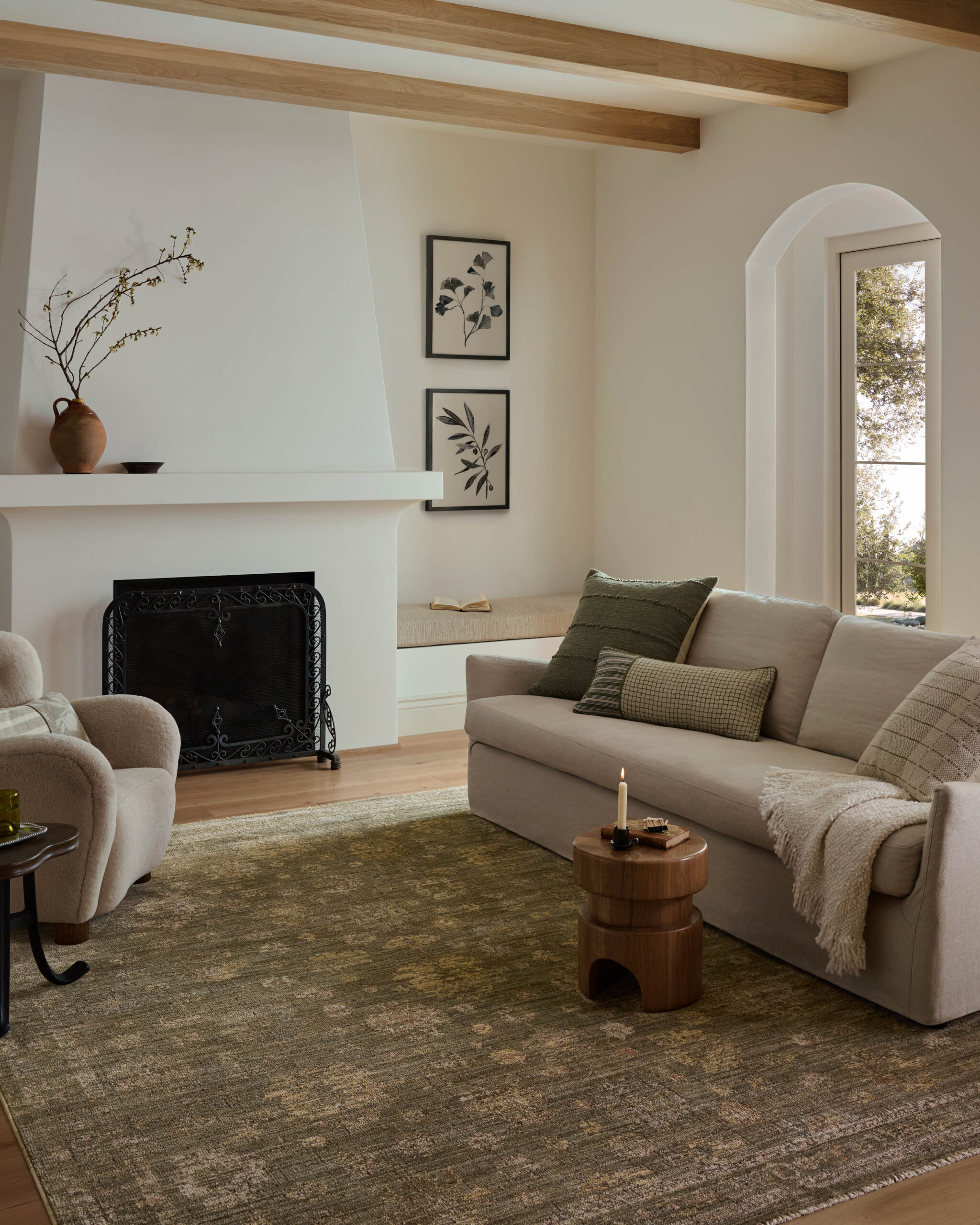 Loloi Priscilla Olive / Olive / Sand Rug